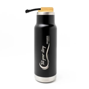 Sticlă termică Horten 530 ml - Negru