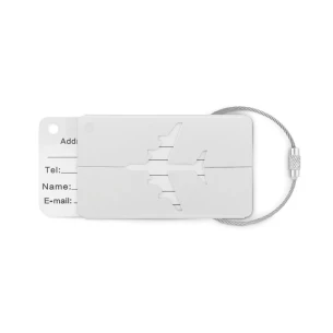 Etichetă pentru bagaje FLY TAG - argintiu mat