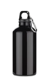 Sticlă din aluminiu TREKO 500 ml - Negru