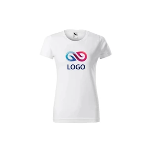 Tricou de bază pentru femei - alb