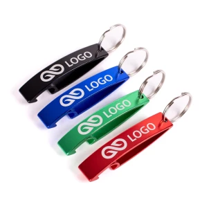 Deschizător din aluminiu Wolf - albastru