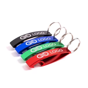 Deschizător din aluminiu Wolf - albastru