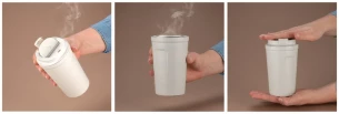 Cană termică COLPO 400 ml - Alb