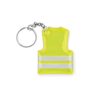 Breloc reflectorizant pentru vestă - Galben