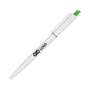 Stilou cu bilă Roma White - Verde