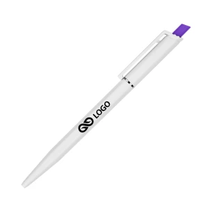 Stilou cu bilă Roma White - Violet