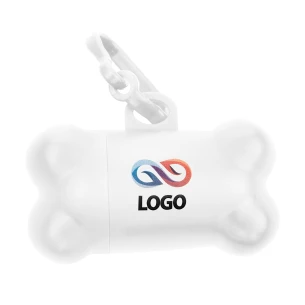 Recipient pentru pungi Scooby - alb