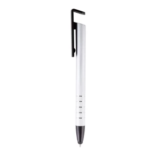 ERRAN PEN lung - PEN TOUCH, suport pentru telefon - argintiu