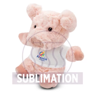 Porc de pluș Tailyssia - roz