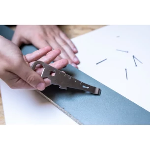 Unealtă multifuncțională, 7 funcții Cenușă - Argint