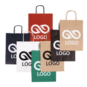 Pungă cadou A4 Color - Verde