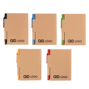 Blocnotes Eco1 cu stilou - Verde