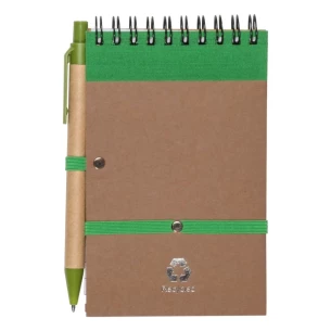 Blocnotes Eco2 cu stilou - Verde