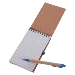 Blocnotes Eco2 cu stilou - Albastru
