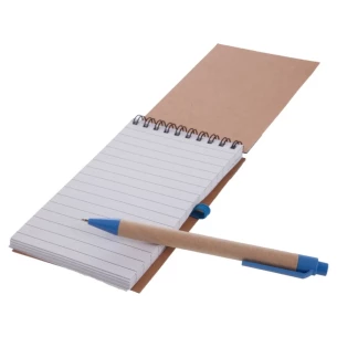Blocnotes Eco2 cu stilou - Albastru