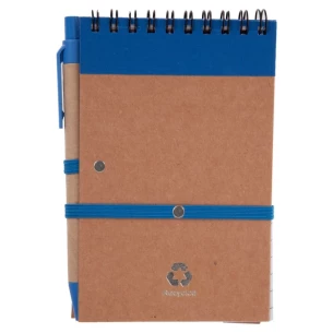 Blocnotes Eco2 cu stilou - Albastru