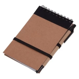 Blocnotes Eco2 cu stilou - Negru