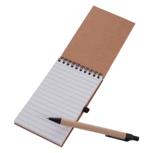 Blocnotes Eco2 cu stilou - Negru