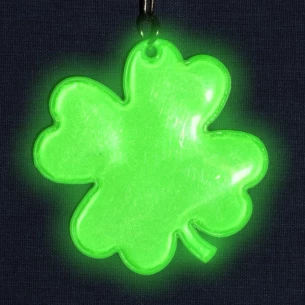 Breloc reflectorizant Clover