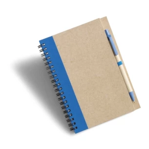Blocnotes Eco3 cu stilou - Albastru