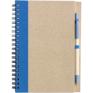 Blocnotes Eco3 cu stilou - Albastru