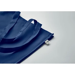 Sac din bumbac organic BENTE COLOUR - albastru