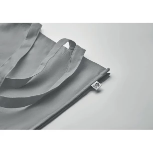 Geantă din bumbac organic BENTE COLOUR - Gri