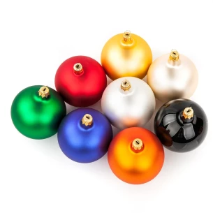 80mm bauble - Albastru deschis