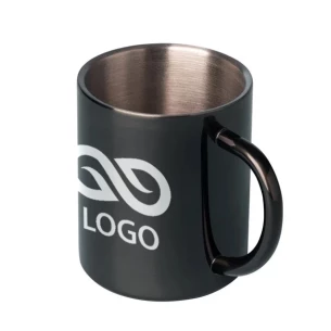 Hugo Steel Mug - Negru
