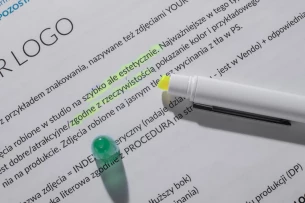 Pix cu marker FLUO - galben