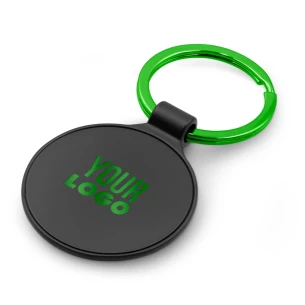 Breloc rotund pentru chei Ando – verde deschis