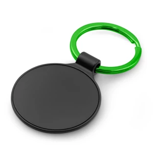 Breloc rotund pentru chei Ando – verde deschis