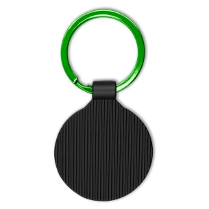 Breloc rotund pentru chei Ando – verde deschis