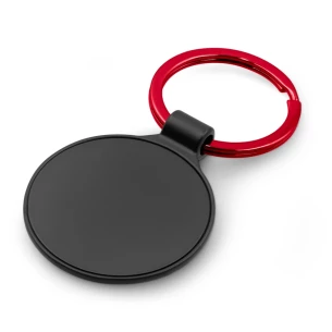 Breloc rotund pentru chei Ando – roșu