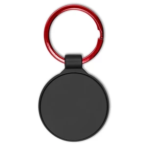 Breloc rotund pentru chei Ando – roșu