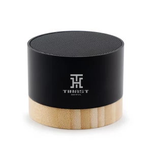 Difuzor fără fir de 3 W din aluminiu reciclat - Jaquann - negru