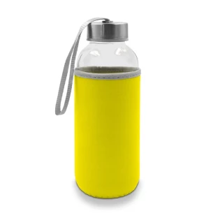 Sticlă de sticlă de 420 ml Bob – galbenă