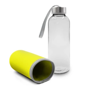 Sticlă de sticlă de 420 ml Bob – galbenă