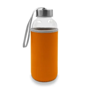 Sticlă de sticlă de 420 ml Bob – portocaliu
