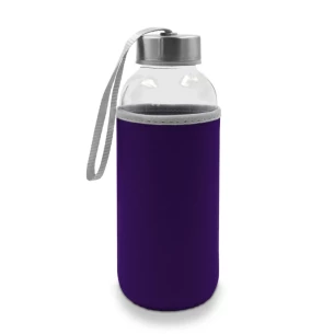 Sticlă de sticlă de 420 ml Bob – violet