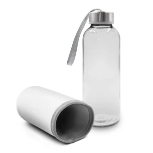Sticlă de sticlă de 420 ml Bob – albă