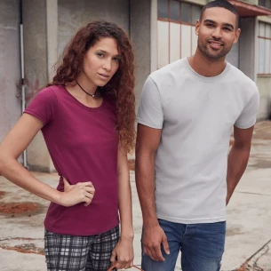 Tricou Ringspun Premium - Albastru