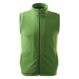 Vestă unisex din fleece - Mazăre