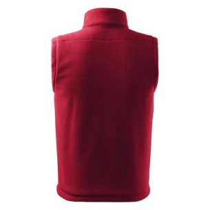 Vestă unisex din fleece - Roșu