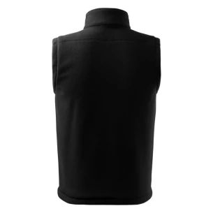 Vestă unisex din fleece - Negru