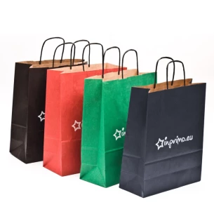 Giftpack A5 Pungă color - Alb