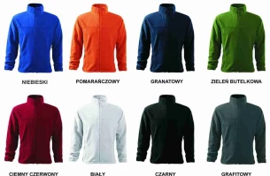 Fleece pentru bărbați - Portocaliu