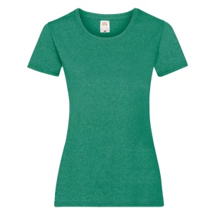 FOTL Lady-Fit ValueWeight T-Shirt - Verde Melange