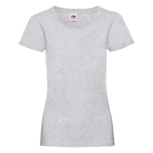 FOTL Lady-Fit ValueWeight T-shirt - Gri