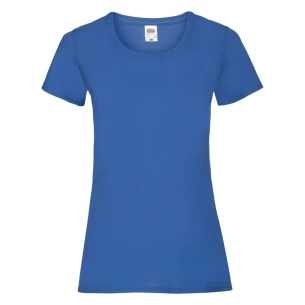 FOTL Lady-Fit ValueWeight T-shirt - Albastru